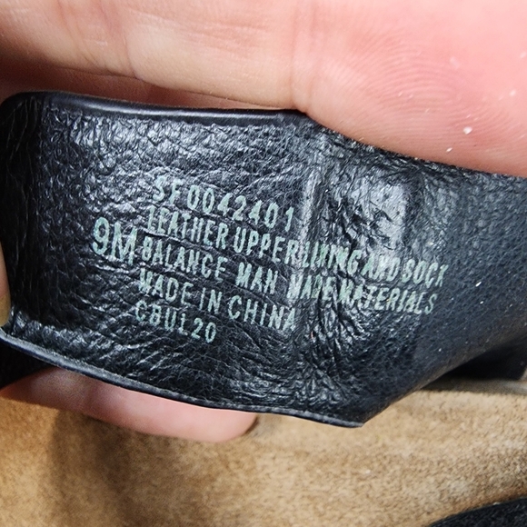 Sofft Brinda Sandals Black Snakeskin Print Strappy Comfort Leather 9.5 - Picture 6 of 7